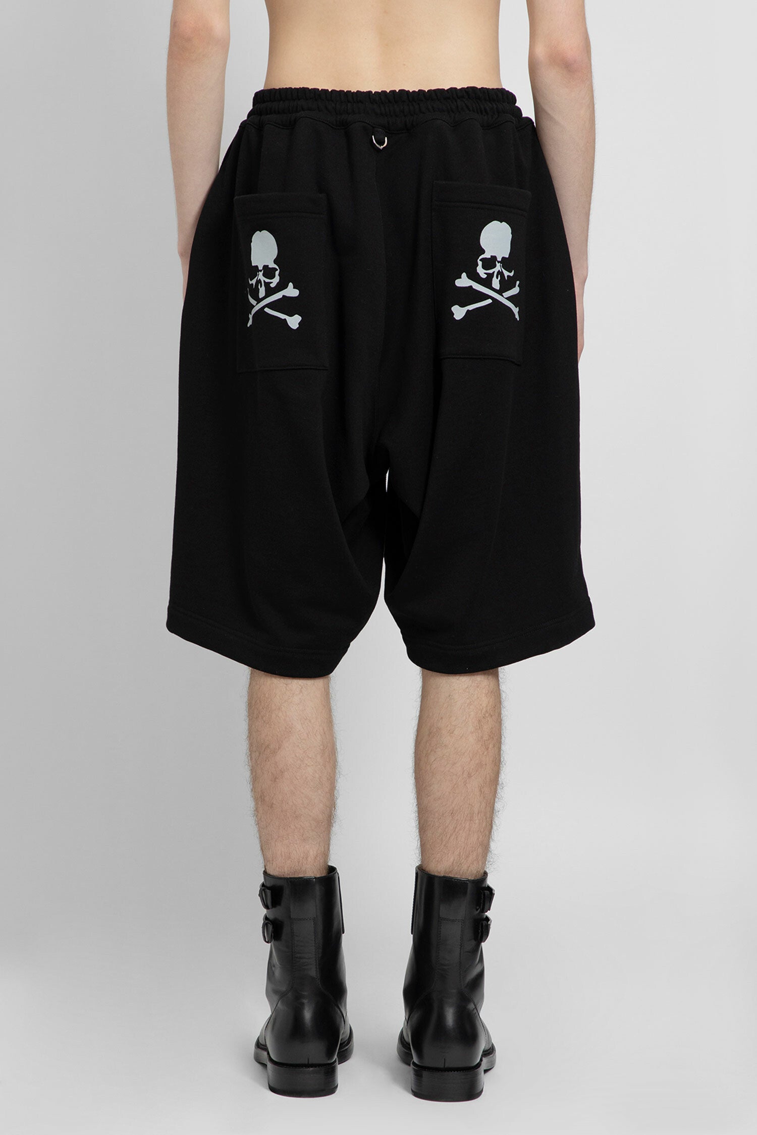 MASTERMIND WORLD MAN BLACK SHORTS & SKIRTS