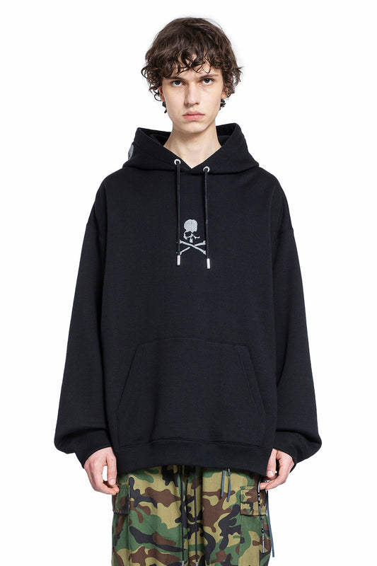 MASTERMIND WORLD MAN BLACK SWEATSHIRTS