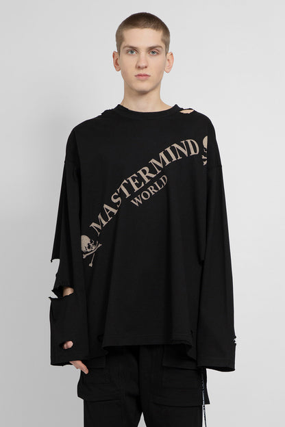 MASTERMIND WORLD MAN BLACK T-SHIRTS & TANK TOPS