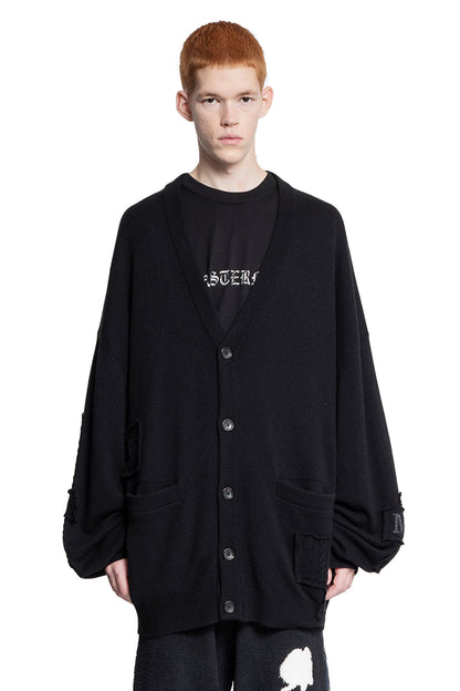 MASTERMIND WORLD MAN BLACK KNITWEAR