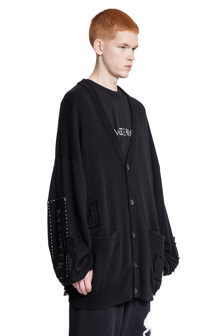 MASTERMIND WORLD MAN BLACK KNITWEAR