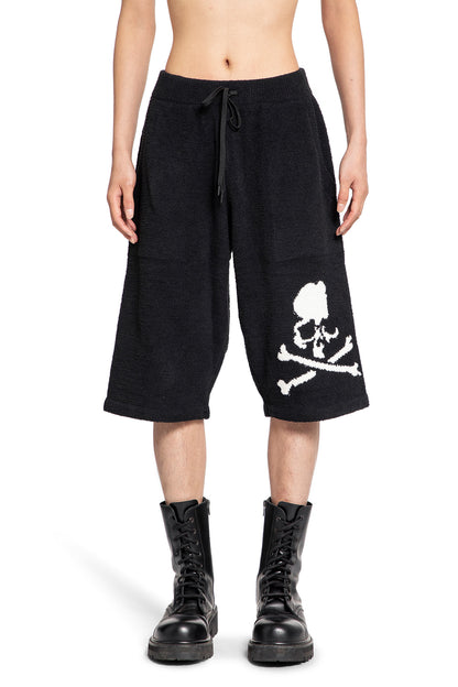 MASTERMIND WORLD MAN BLACK&WHITE SHORTS & SKIRTS