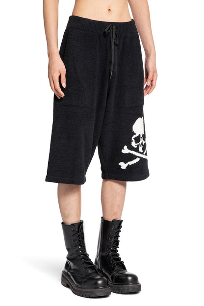 MASTERMIND WORLD MAN BLACK&WHITE SHORTS & SKIRTS