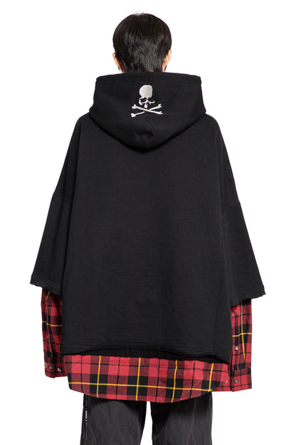 MASTERMIND WORLD MAN BLACK SWEATSHIRTS