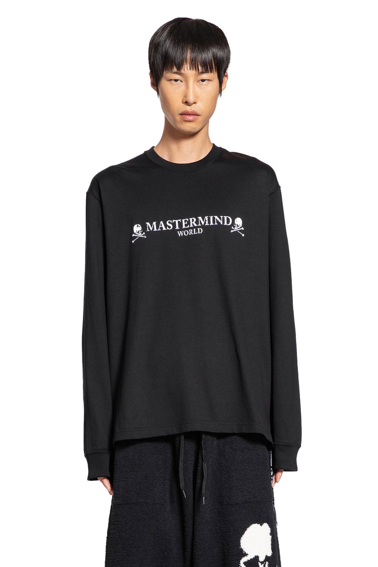 MASTERMIND WORLD MAN BLACK T-SHIRTS & TANK TOPS