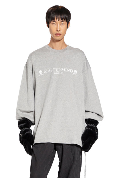 Antonioli MASTERMIND WORLD MAN GREY T-SHIRTS & TANK TOPS