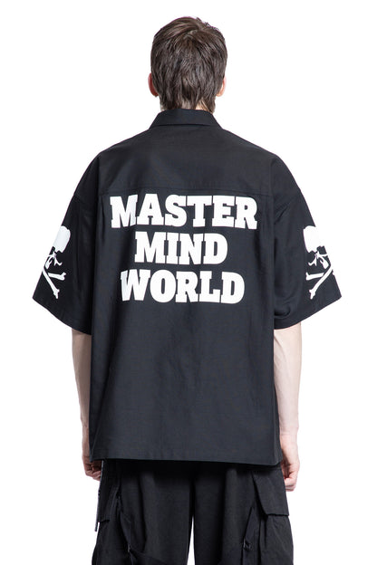 MASTERMIND WORLD MAN BLACK SHIRTS