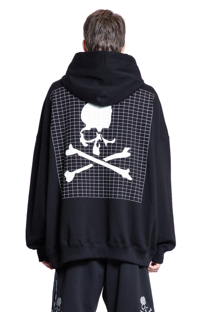 MASTERMIND WORLD MAN BLACK SWEATSHIRTS