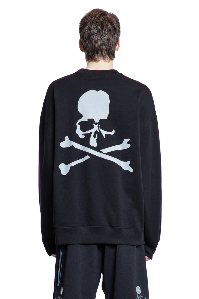 MASTERMIND WORLD MAN BLACK SWEATSHIRTS