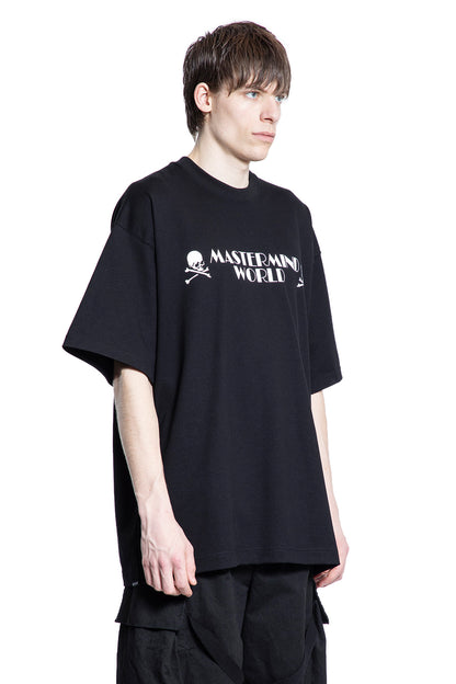 MASTERMIND WORLD MAN BLACK T-SHIRTS & TANK TOPS