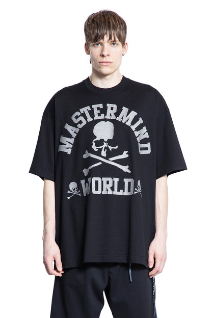 MASTERMIND WORLD MAN BLACK T-SHIRTS & TANK TOPS