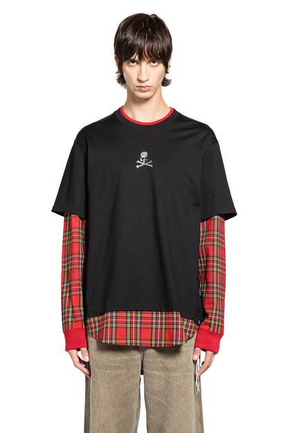 MASTERMIND WORLD MAN BLACK SHIRTS