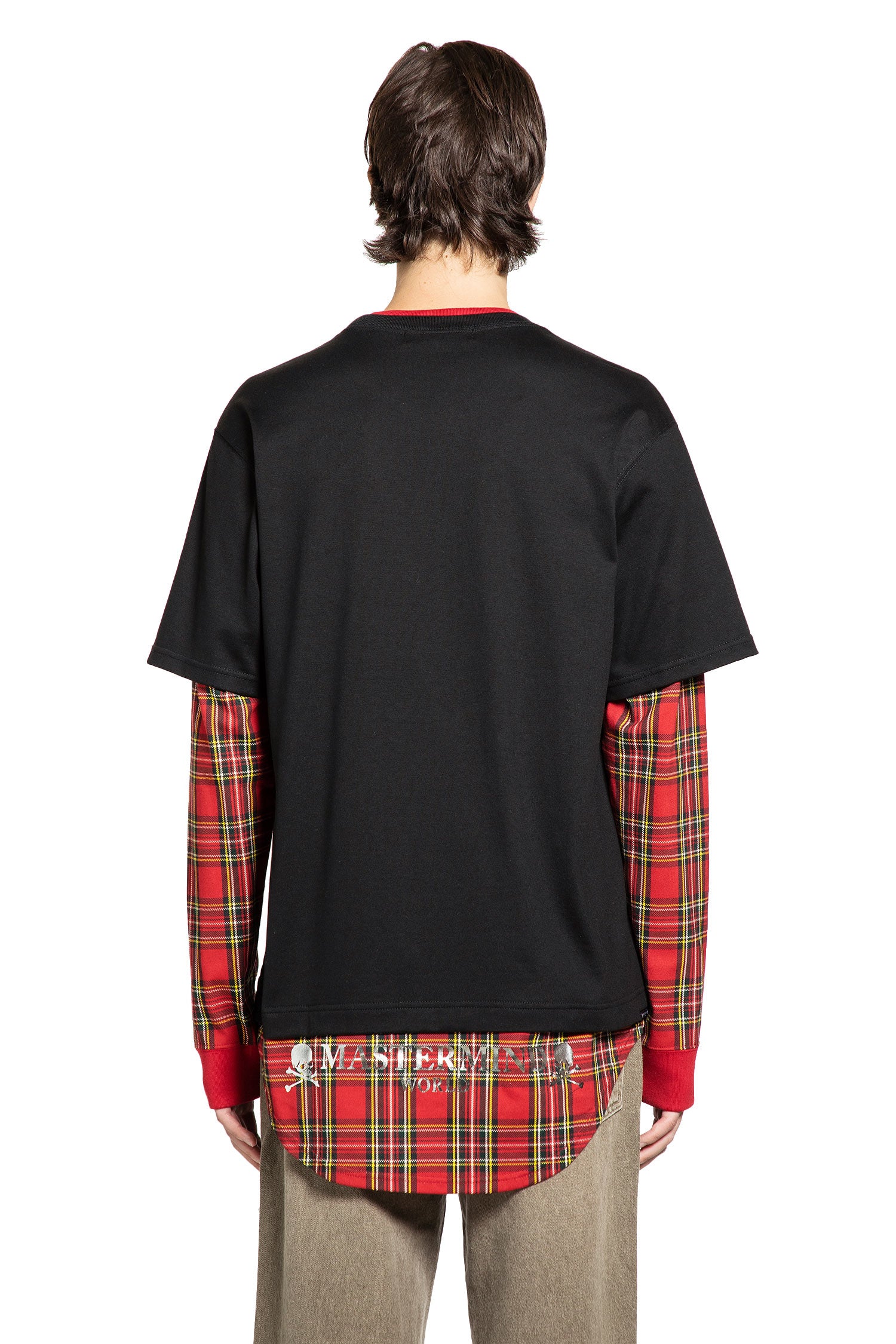 MASTERMIND WORLD MAN BLACK SHIRTS