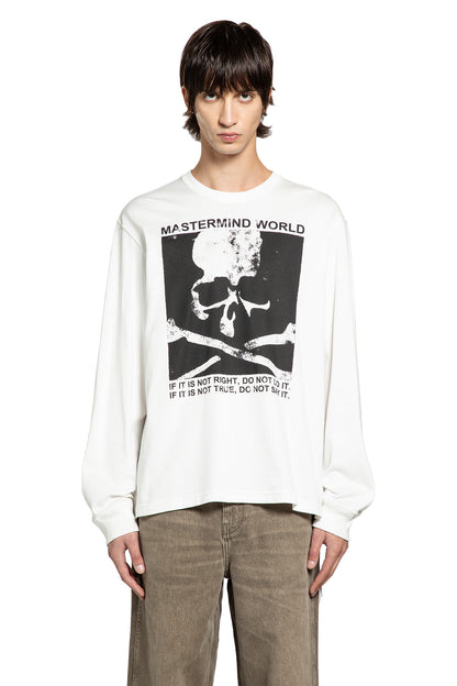 MASTERMIND WORLD MAN WHITE SHIRTS