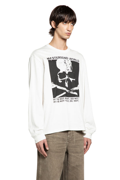 MASTERMIND WORLD MAN WHITE SHIRTS