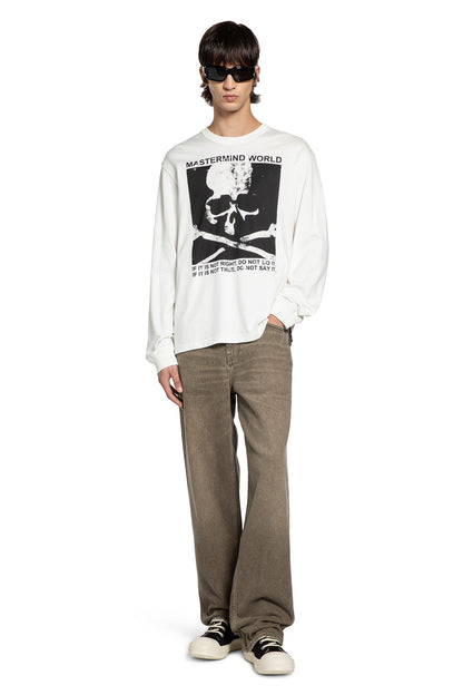 MASTERMIND WORLD MAN WHITE SHIRTS