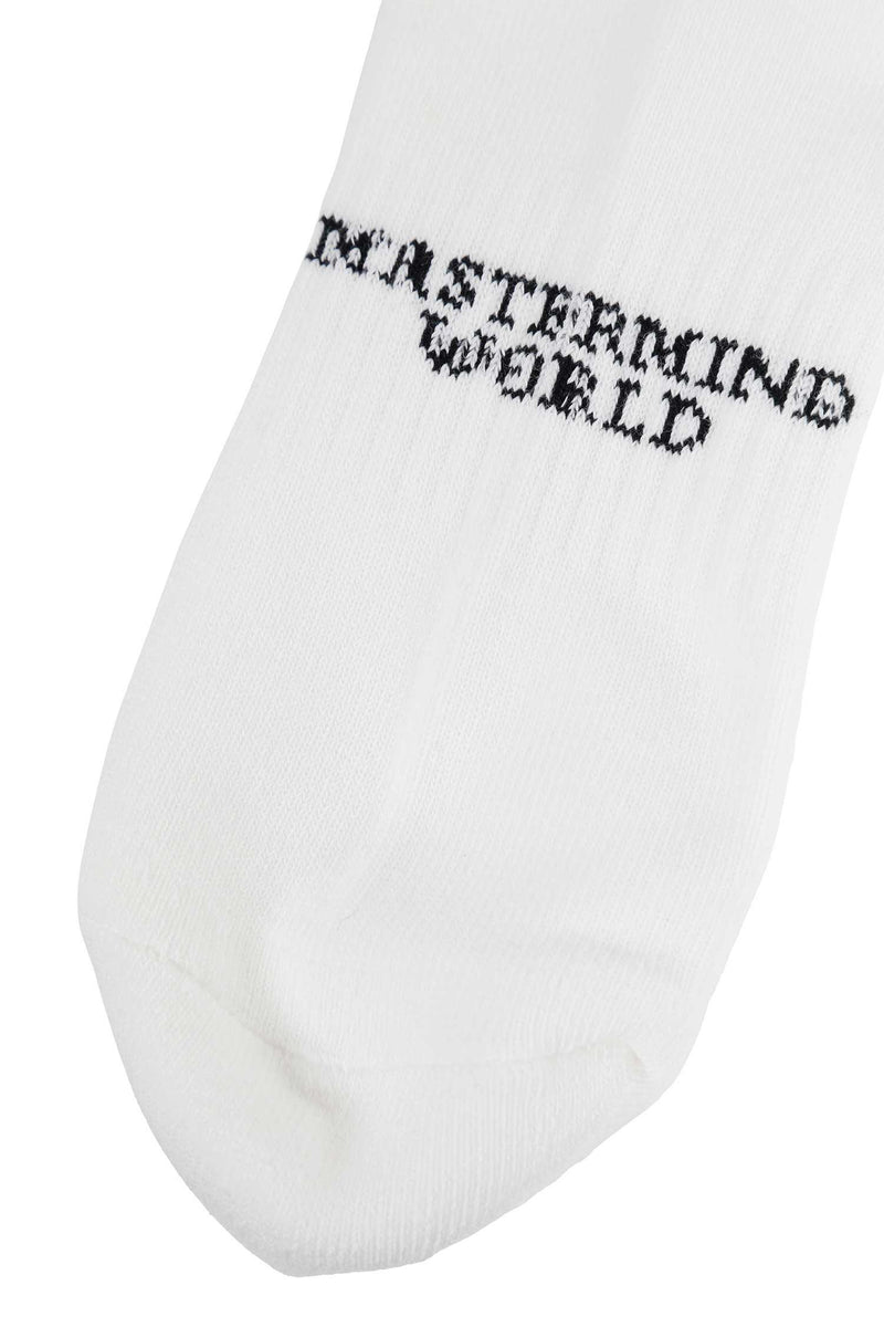 MASTERMIND WORLD MW Stitch Ribbed Knit Socks man