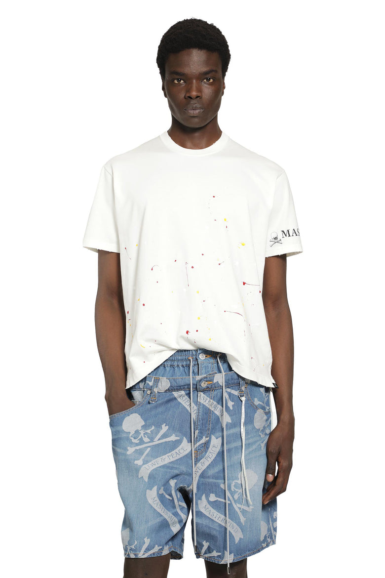 MASTERMIND WORLD Distressed SS Tee man