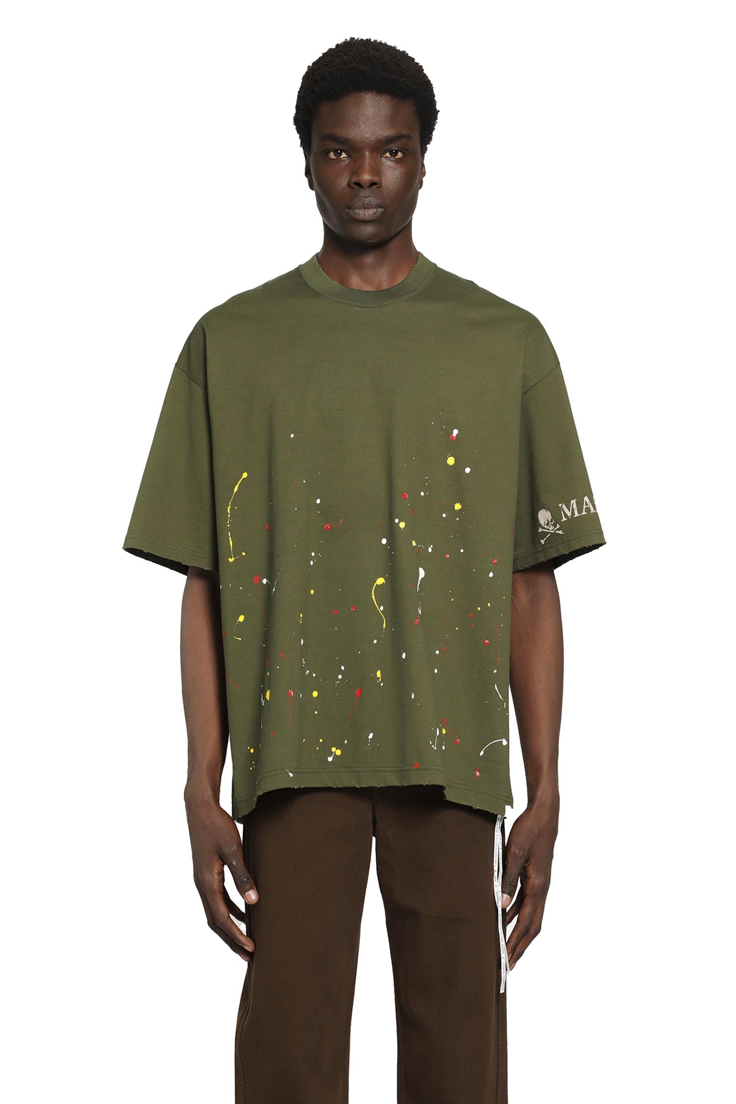 MASTERMIND WORLD Distressed SS T-Shirt man