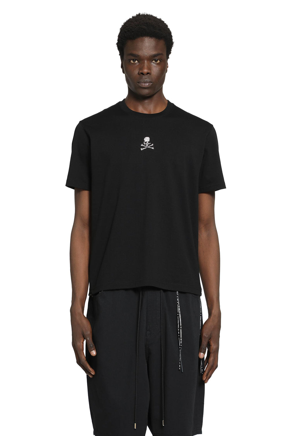 MASTERMIND WORLD Rhinestone Cotton T-Shirt man