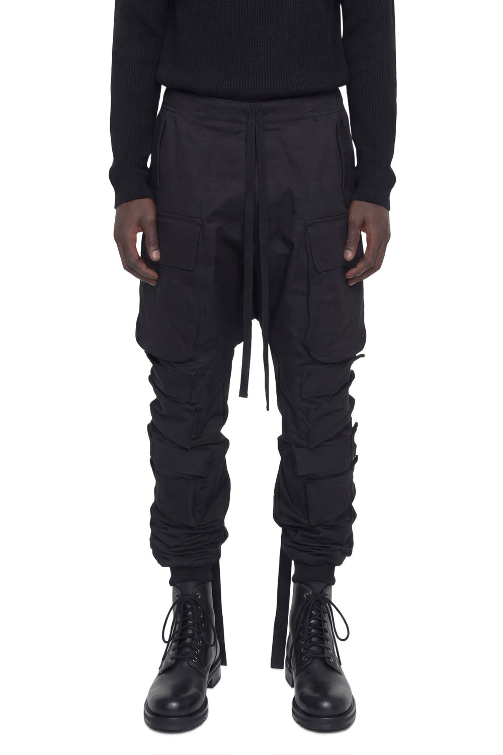 NVL GARDE Cargo Drop Crotch Cargo Pants man