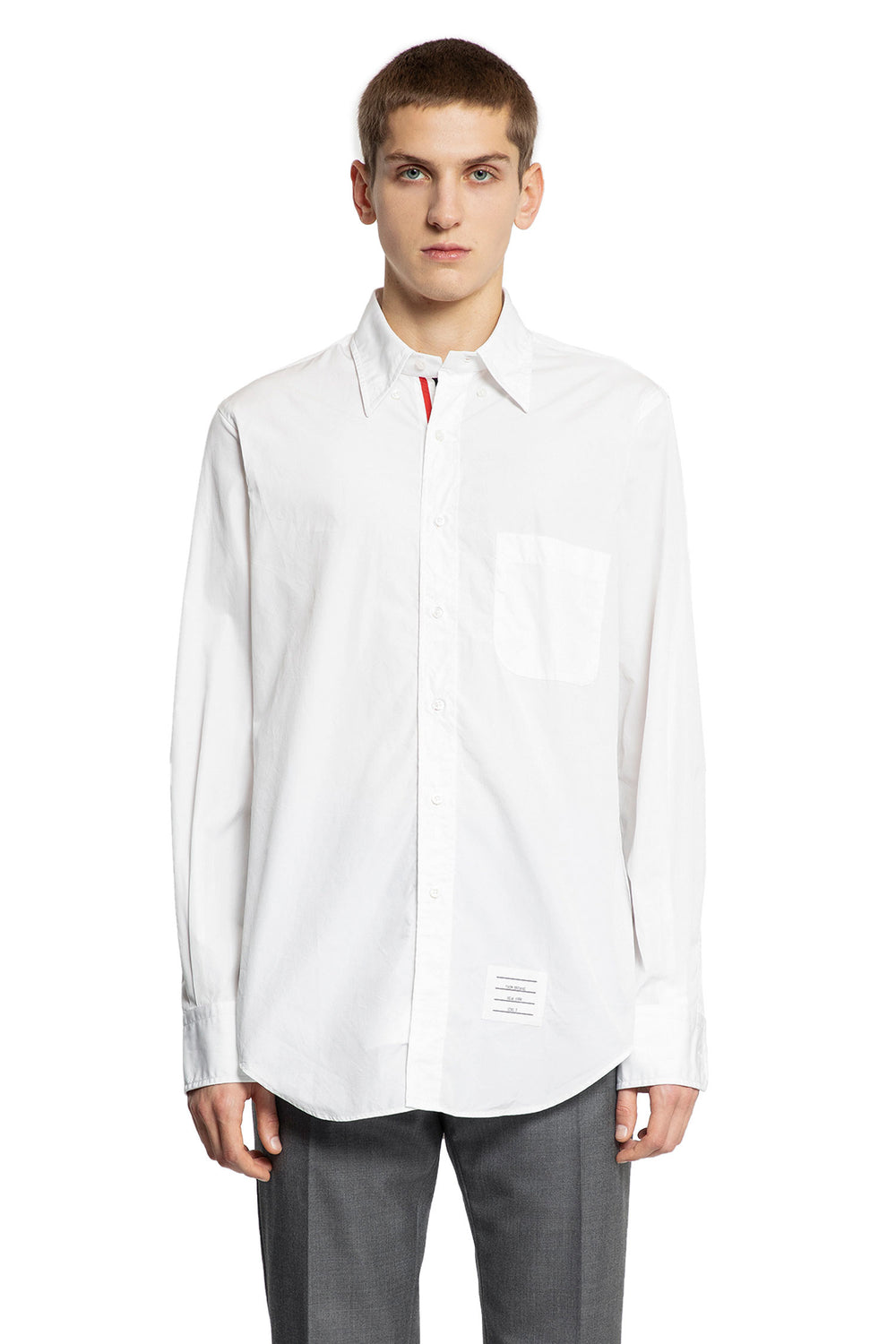 THOM BROWNE MAN WHITE SHIRTS