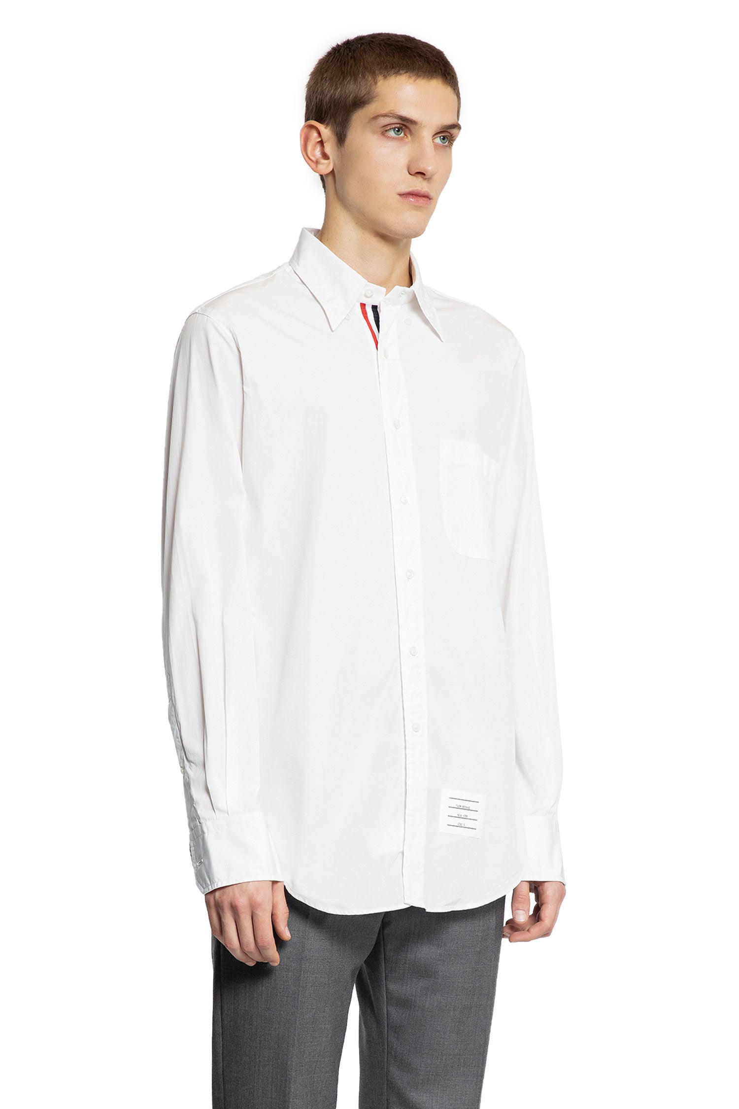 THOM BROWNE MAN WHITE SHIRTS