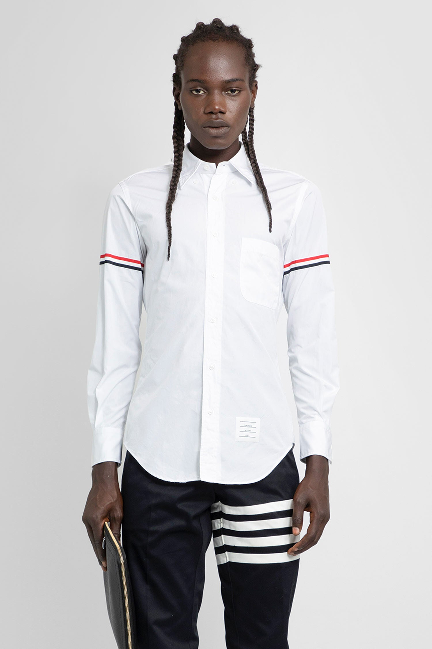 THOM BROWNE MAN WHITE SHIRTS