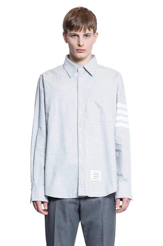 THOM BROWNE MAN GREY SHIRTS