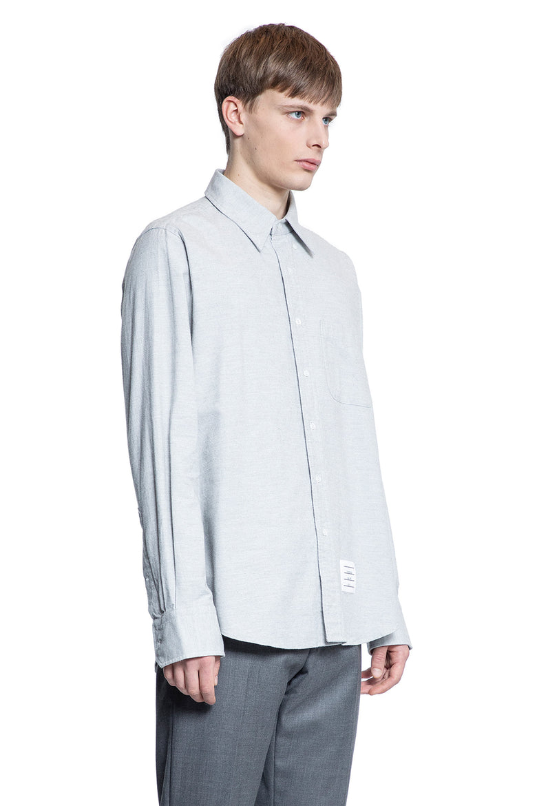 THOM BROWNE MAN GREY SHIRTS