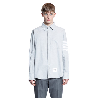 THOM BROWNE MAN GREY SHIRTS