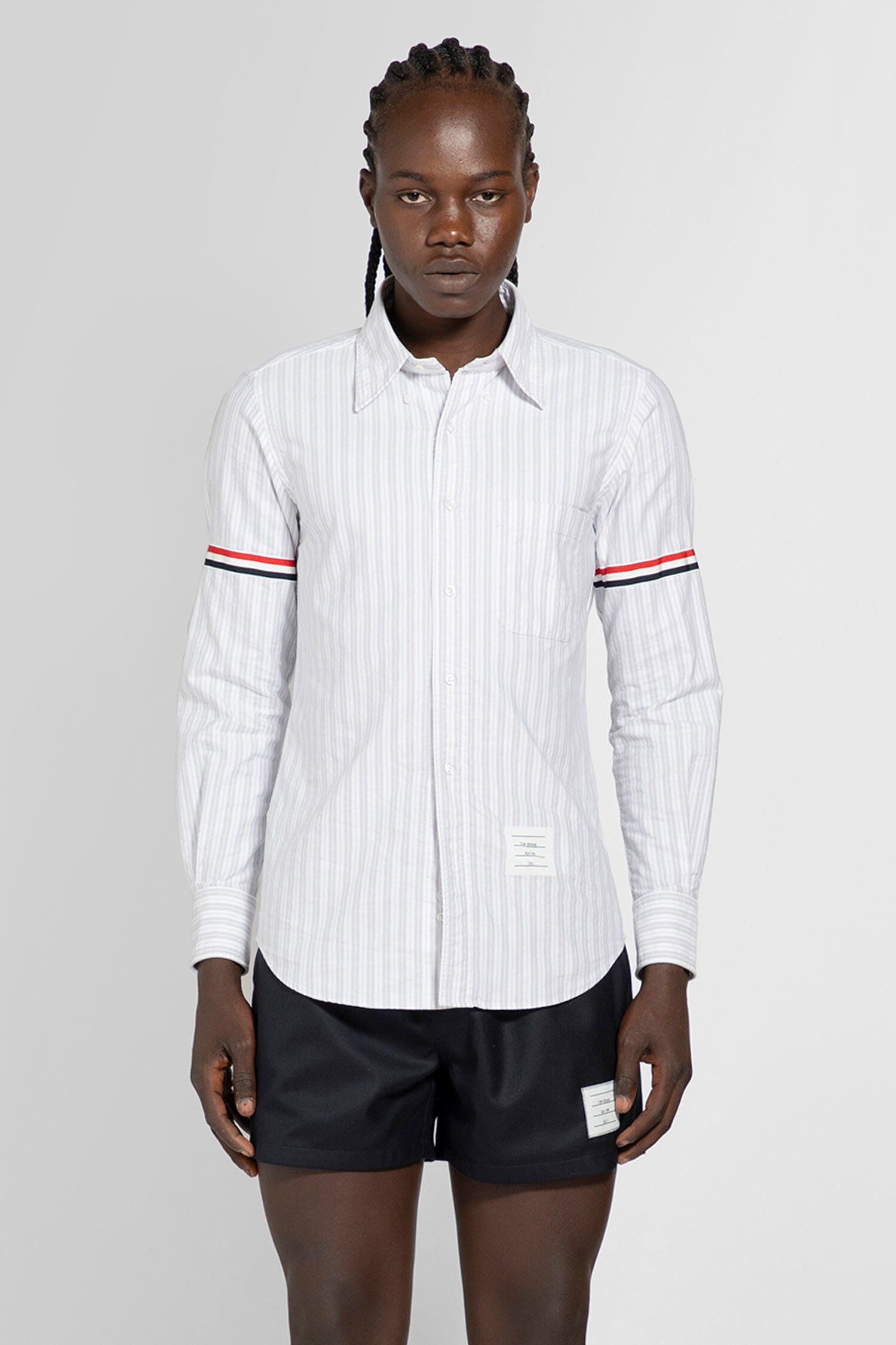 THOM BROWNE MAN WHITE SHIRTS