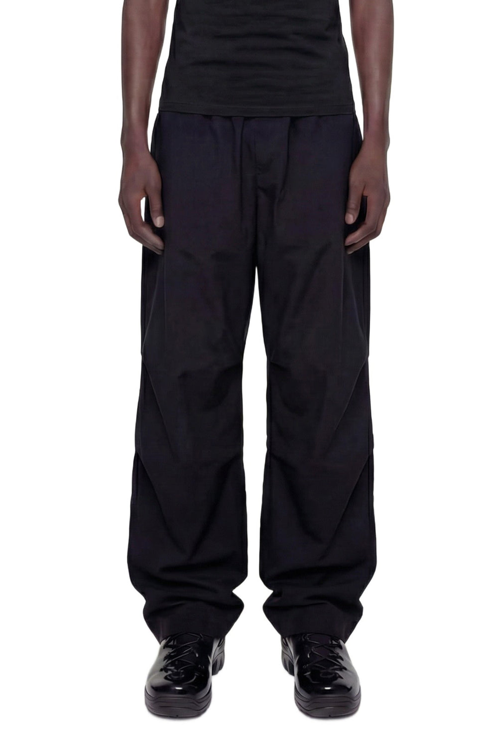 NVL GARDE Punk Wide Leg Trousers man