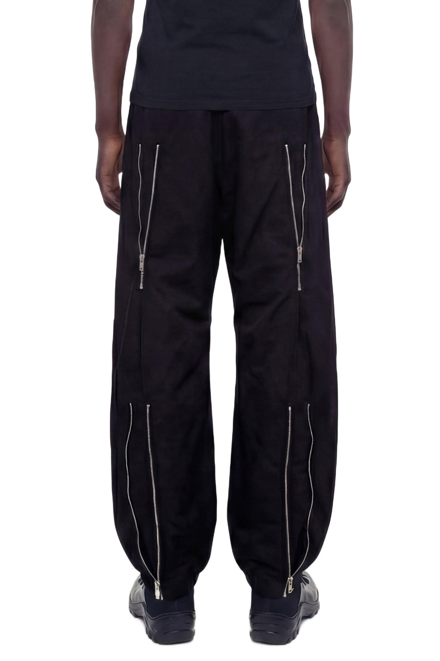 Punk Wide Leg Trousers