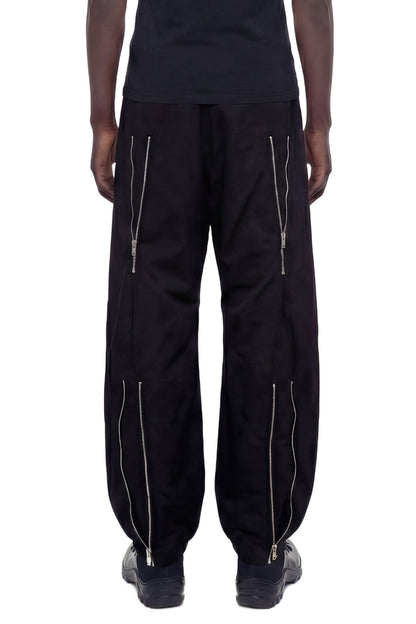 Punk Wide Leg Trousers