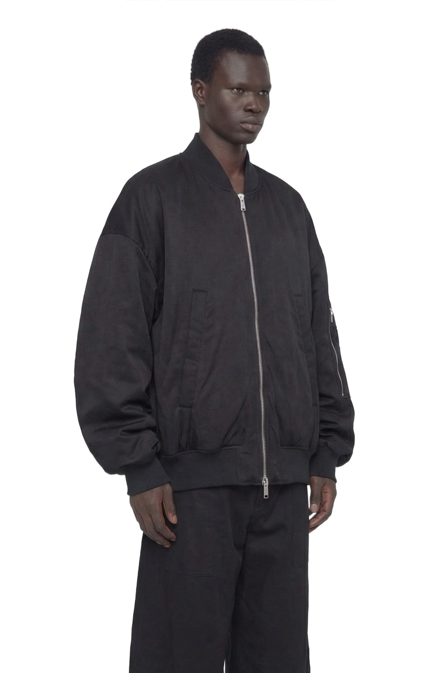 Oversized Bomber Jacket