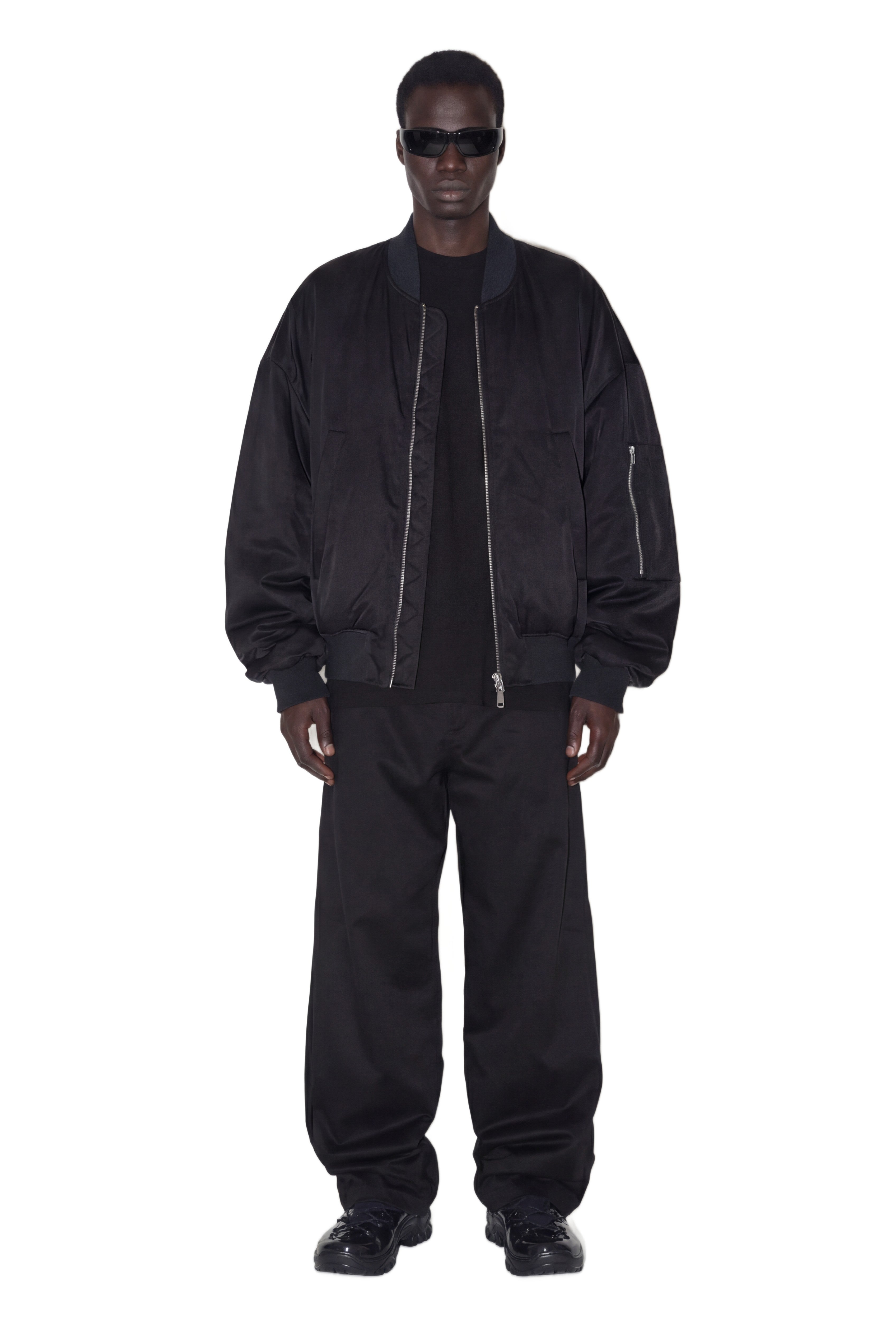 Oversized Bomber Jacket