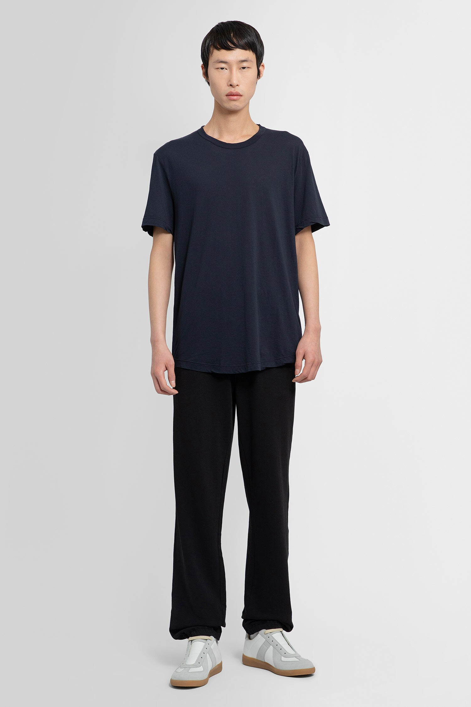 JAMES PERSE MAN BLACK TROUSERS