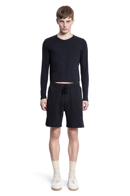 JAMES PERSE MAN BLACK SHORTS & SKIRTS