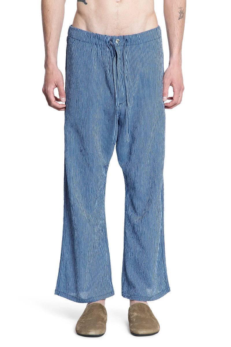 My Cotton Linen Stripe String Pants - Antonioli.eu