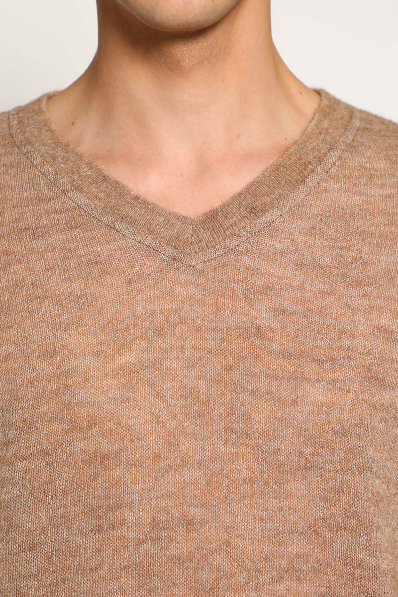 My Alpaca Shaggy V-Neck