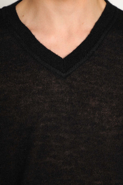 My Alpaca Shaggy V-neck