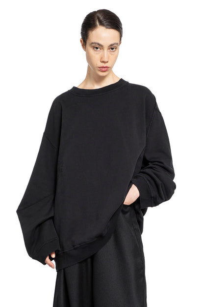 Antonioli MARINA YEE WOMAN BLACK SWEATSHIRTS