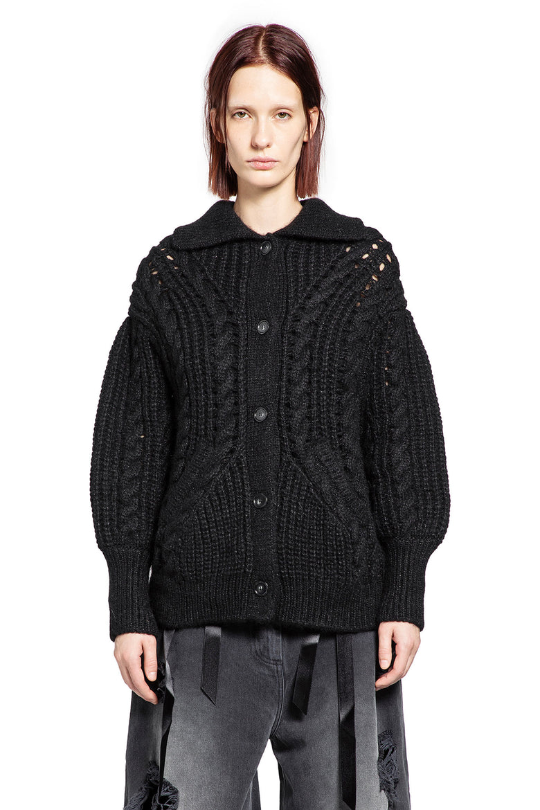 Sculpted Chunky Knit Cardigan