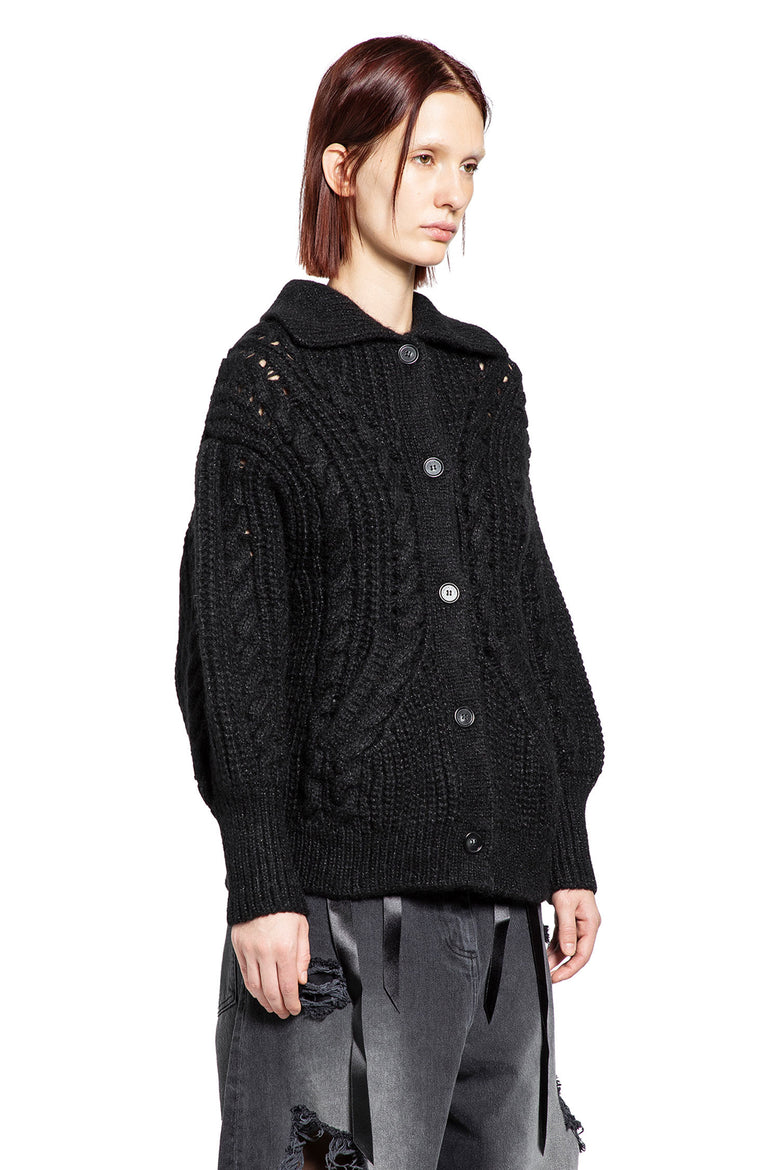 Sculpted Chunky Knit Cardigan