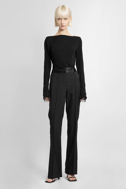 HELMUT LANG WOMAN BLACK TROUSERS