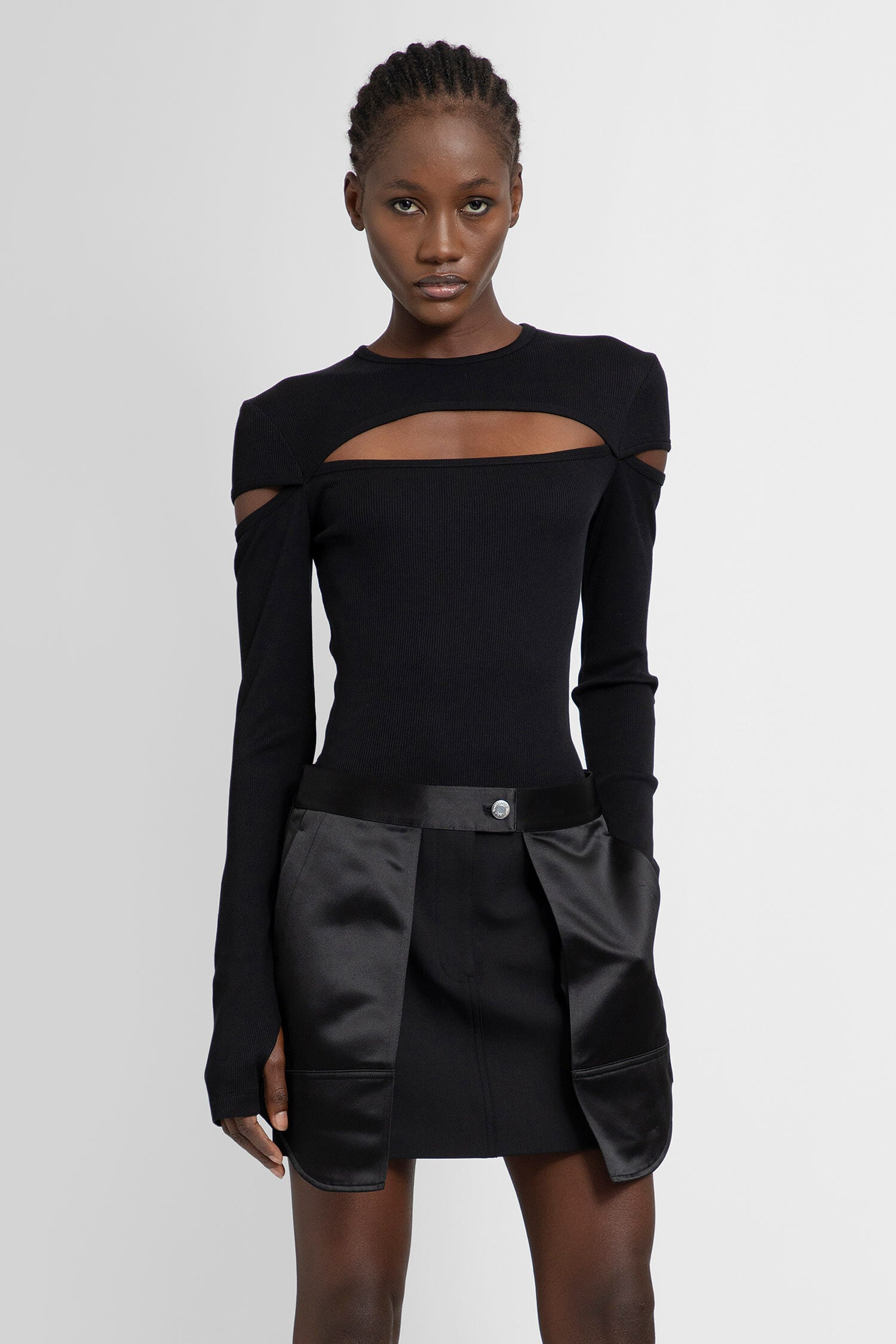 HELMUT LANG WOMAN BLACK TOPS