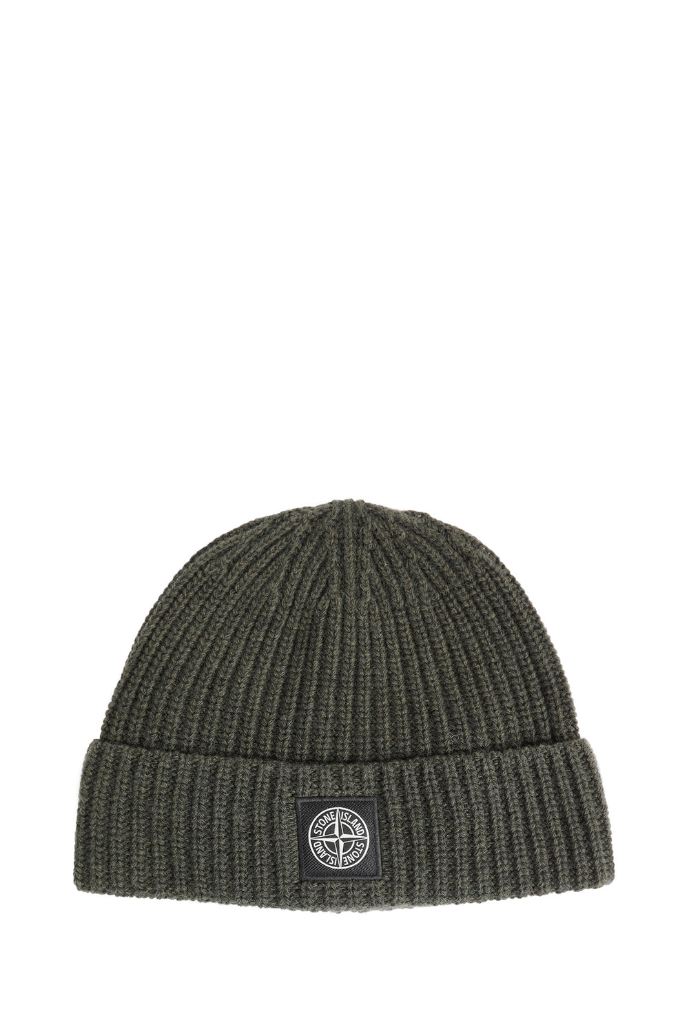 STONE ISLAND N100012 Ribbed Knit Beanie man