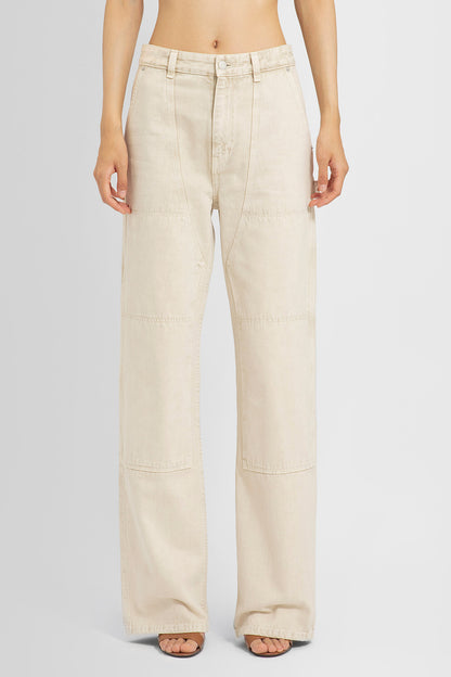 HELMUT LANG WOMAN BEIGE JEANS