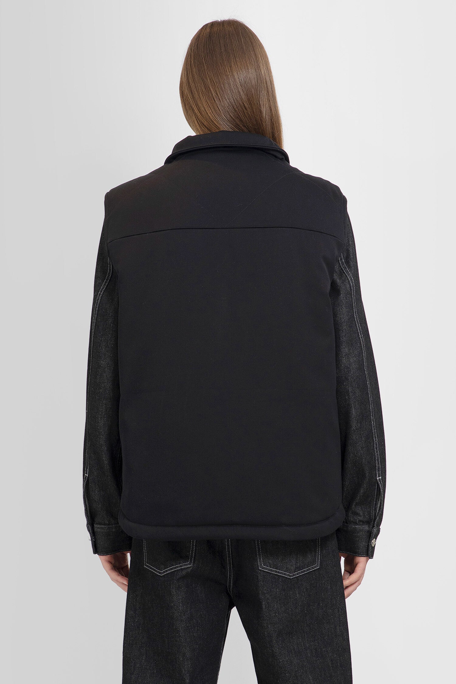 HELMUT LANG MAN BLACK WAISTCOATS